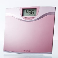 Επιδαπέδιος ζυγός (ΒΜΙ) OSERIO MEP-263 (ροζ)
