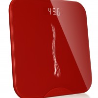 Επιδαπέδιος Bluetooth  ζυγός (BMI) OSERIO MTG-305 (Κόκκινος)