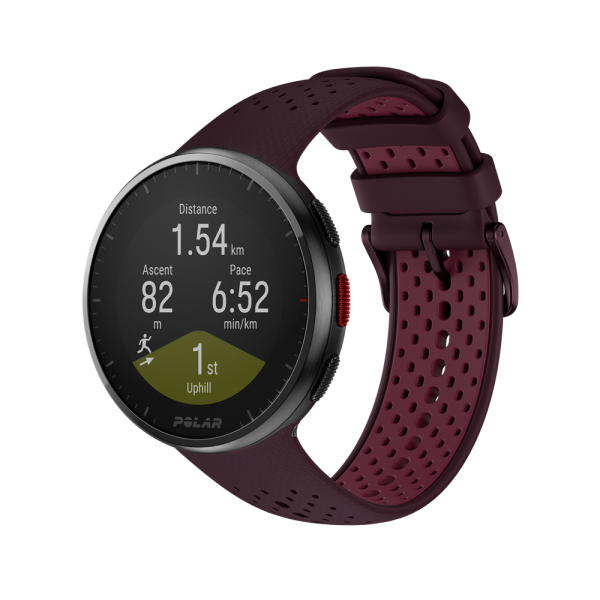 Pacer-Pro-frontleft-Autumn-Maroon-Hillsplitter-running