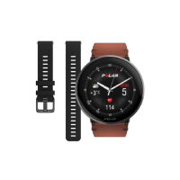 Polar Ignite3 titanium - leather
